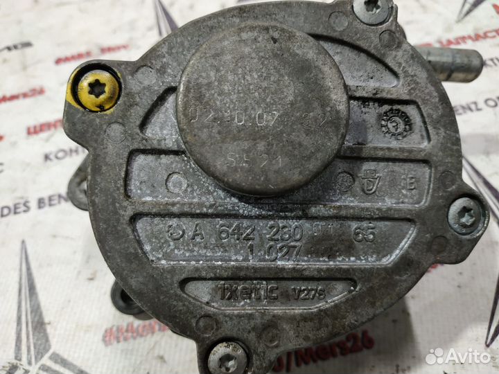 Насос масляный Om642 w211 Mercedes