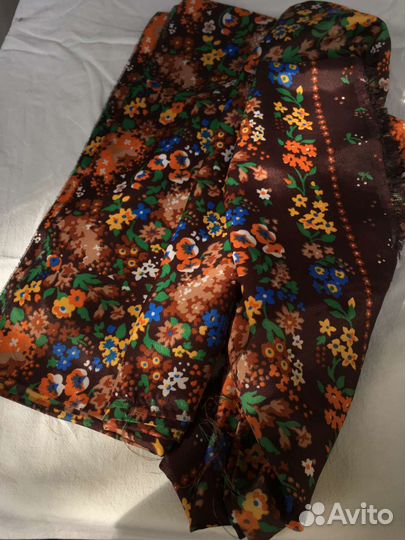 Отрез вязаный трикотаж, поплин, подкладочная