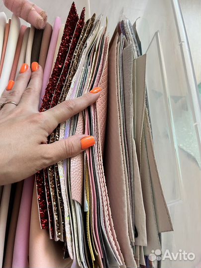 Фоамиран + искуственная кожа