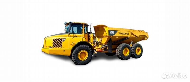 Водитель сочлененного самосвала