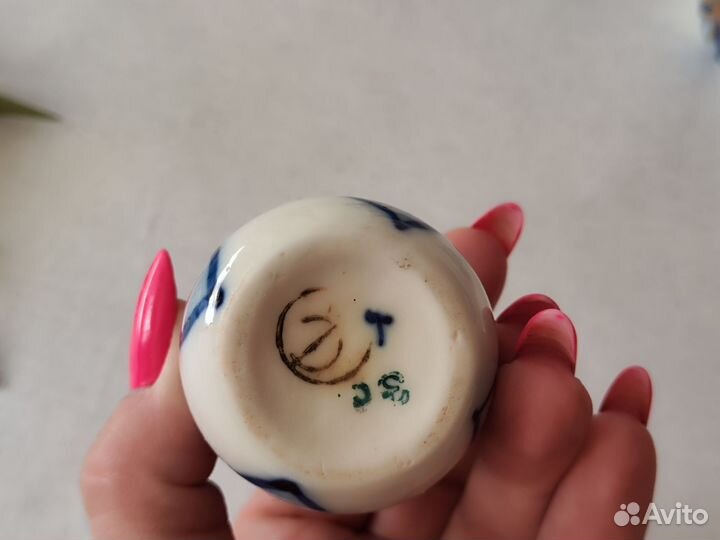 Графин с рюмками СССР Кофейник СССР Кобальт Довбыш