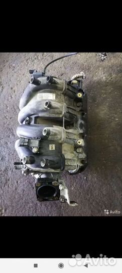 Впускной коллектор на Шевроле Кобальт