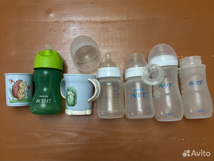 Бутылочки поильник Avent