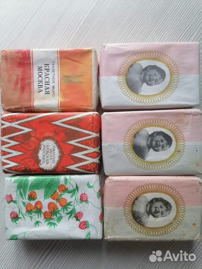 Винтажное мыло СССР