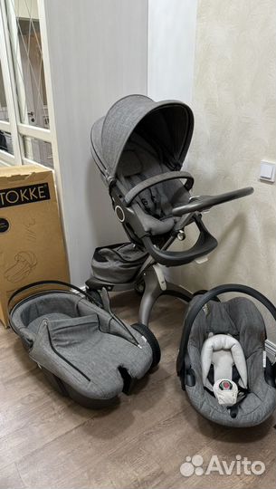 Коляска stokke 3 в 1