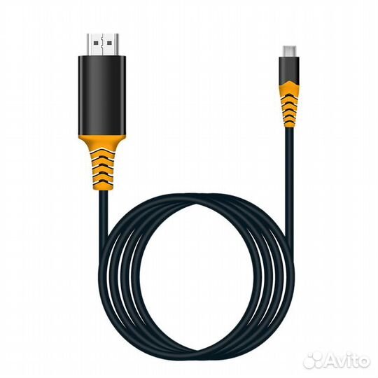 Кабель hdmi x type C (Charge+Display 4К) -2м