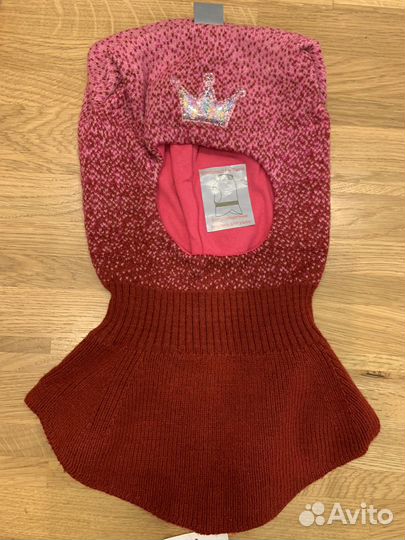 Шапка шлем для девочки