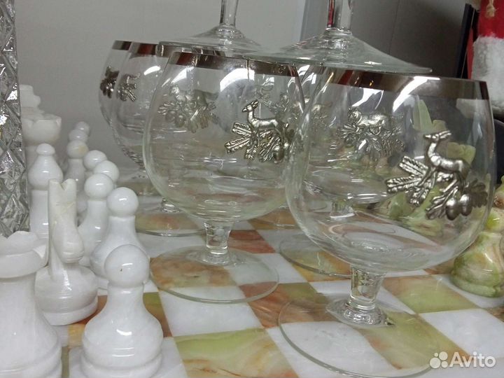 Бокалы, фужеры Охота