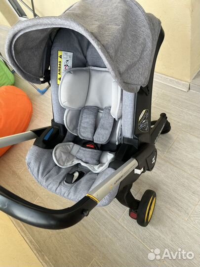 Автолюлька на колесах