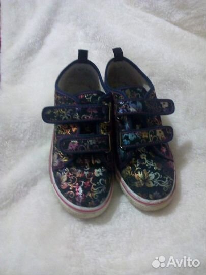 Мокасины джинсовые