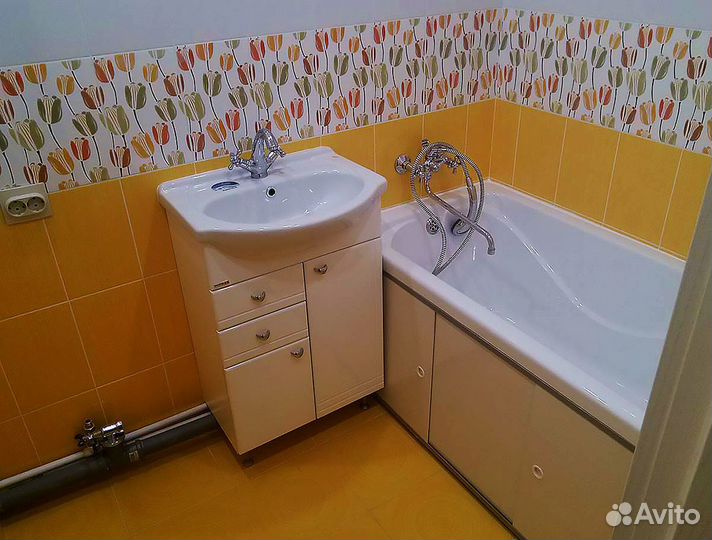 Ремонт ванной комнаты под ключ. Ремонт туалета