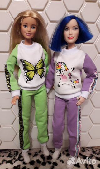 Костюмчики для кукол Барби