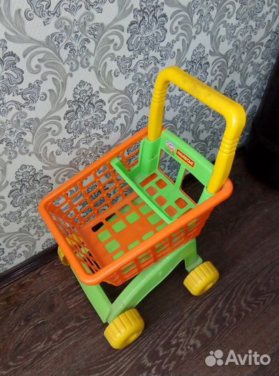 Детская тележка для покупок Полесье