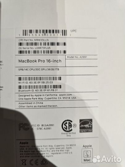 Macbook Pro 16 M3 Pro 18gb 512gb Silver