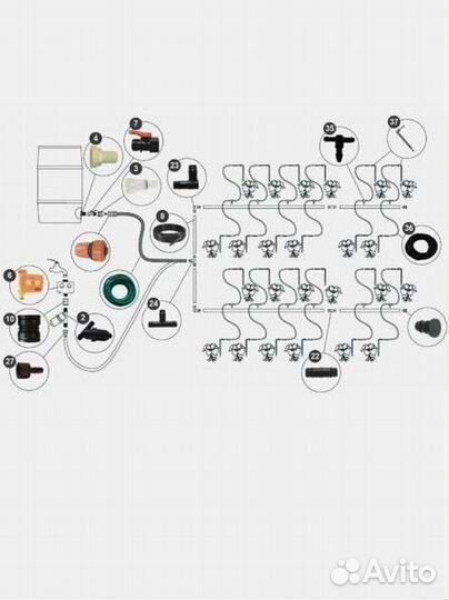 Капельный полив Урожай