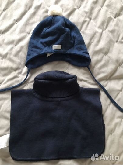 Шапка и манишка Lassie