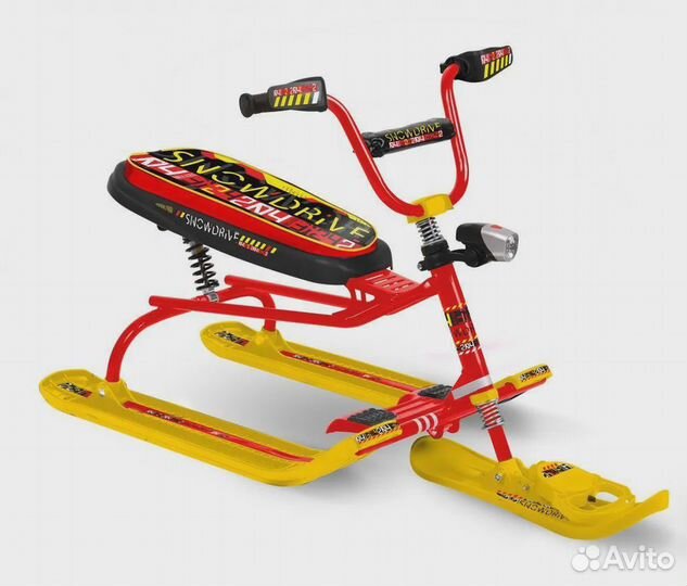 Снегокат Nika-Snowdrive к/красный *1 снд3/SD4