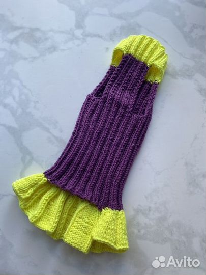 Платье-жилетка для собачки или кошки