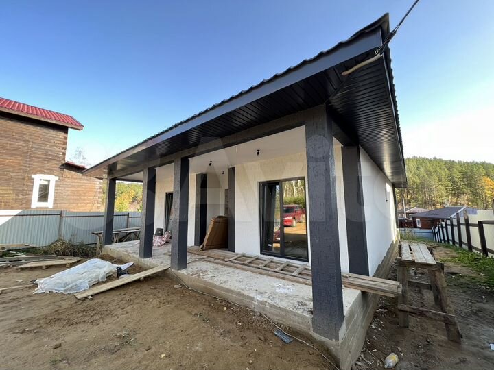 Дом 100 м² на участке 6 сот.