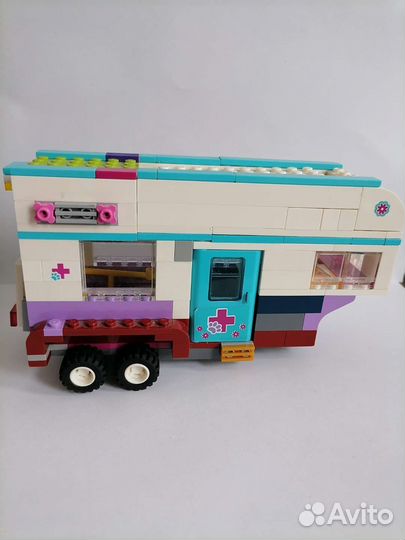 Lego friends ветеринарная машина 41125