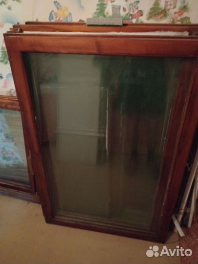 Деревянные окна со стеклопакетом бу