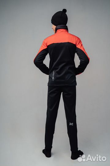 Разминочный костюм Nordski Jr Active black-red