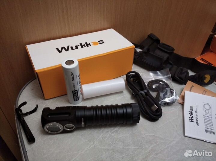 Налобный фонарик Wurkkos