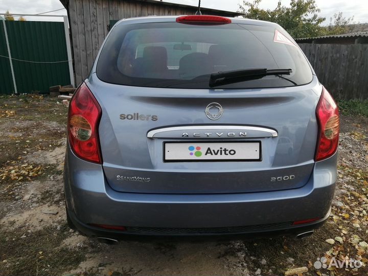 SsangYong Actyon 2.0 МТ, 2012, 121 000 км