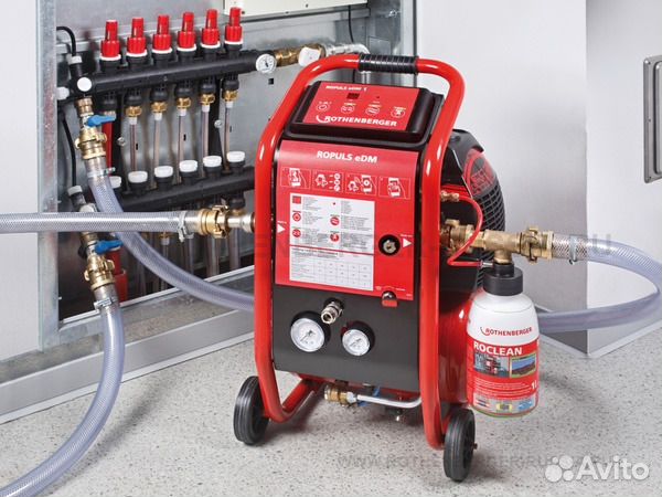 Промывка систем отопления и водоснабжения