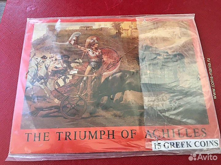 Набор монет Греции (куплен в 2013 там же)