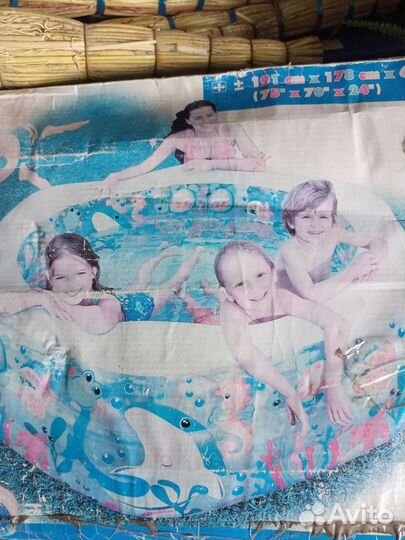 Надувной бассейн новый
