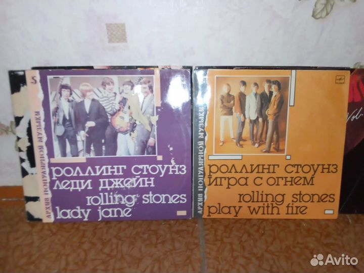 Виниловые пластинки зарубежный рок