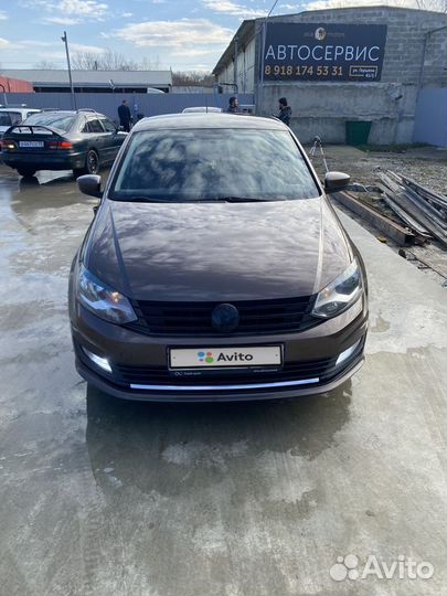 Volkswagen Polo 1.6 AT, 2018, 155 000 км