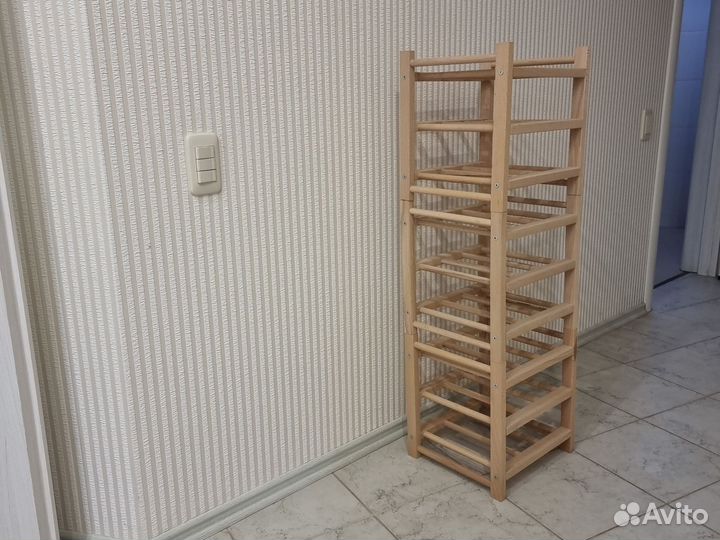 Винная полка, 3 шт, дерево, IKEA