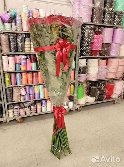 Высокие розы Гигантские розы Доставка цветов