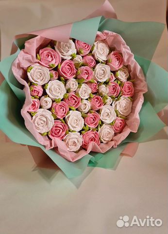 Букет из зефира