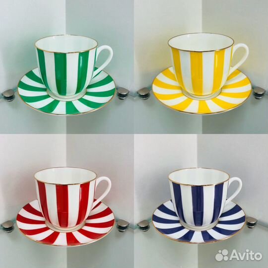 Чашка с блюдцем императорский фарфор ифз/лфз