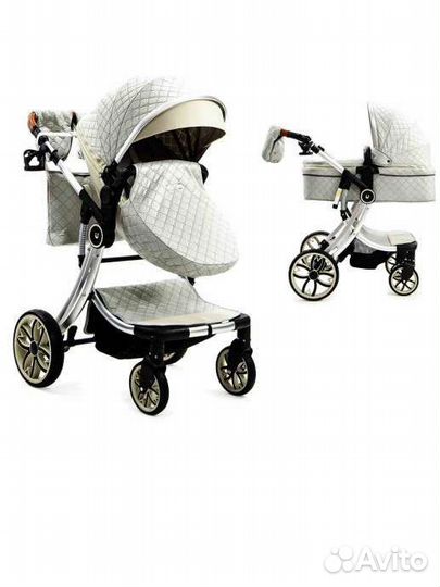 Коляска 2 в 1 uwish фирма