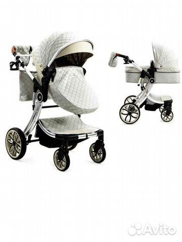 Коляска 2 в 1 uwish фирма