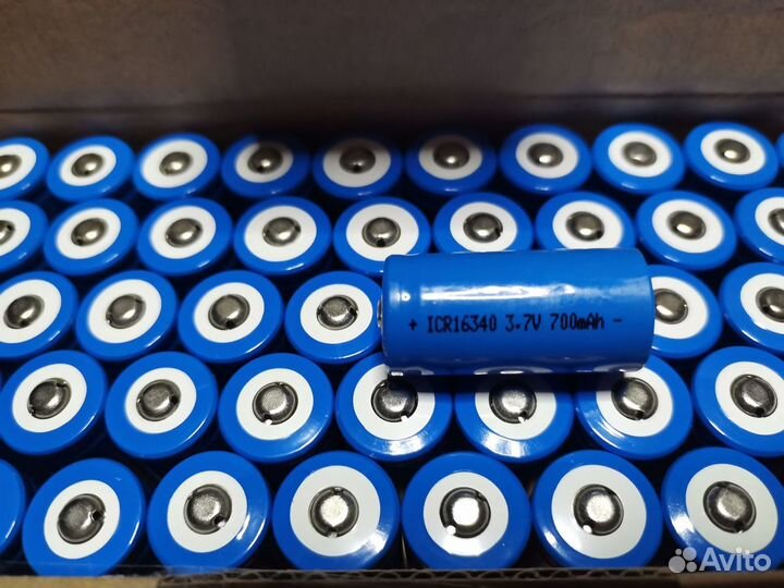 Батарейки и аккумуляторы CR123A,16340,14250