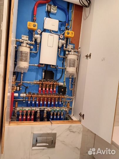 Монтаж отопления водоснабжения