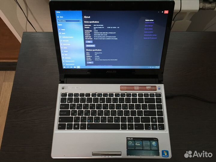 Ультрабук Asus UL30A