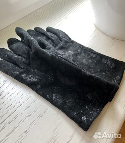 Перчатки женские замшевые Италия