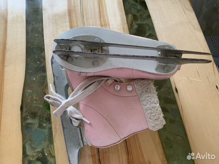 Коньки детские фигурные размер 30