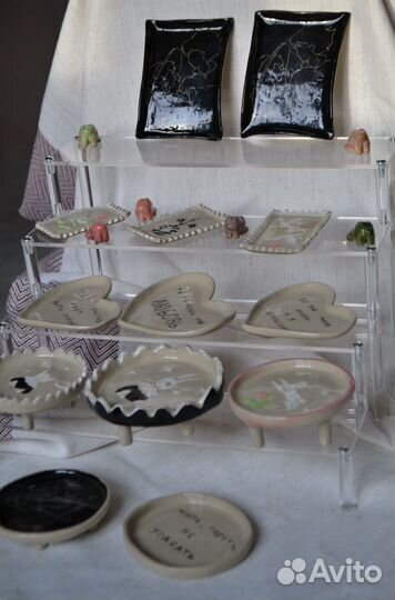 Керамические тарелочки для украшений