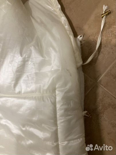 Зимний конверт на выписку, в коляску