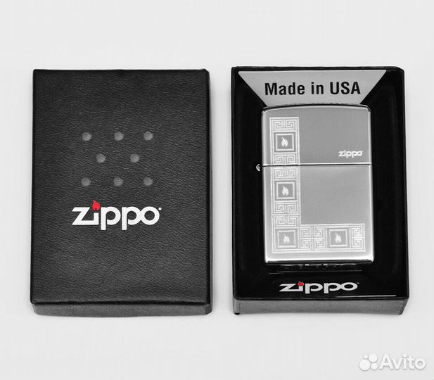 Зажигалка Zippo 250 Pattern 3 Оригинал Новая