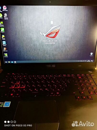 Asus rog g751jt 17