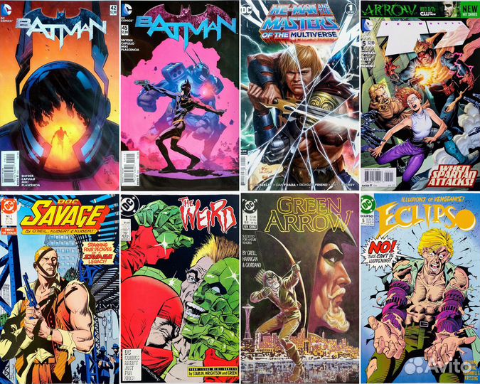 Комиксы на английском DC. Часть 1