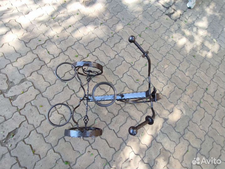 Декоративный велосипед клумба